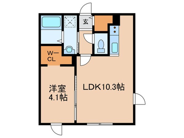 JANUS residences月寒中央の物件間取画像